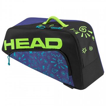 Head Kids Monster Tour Junior Racketbag 6R Acid Green / Black